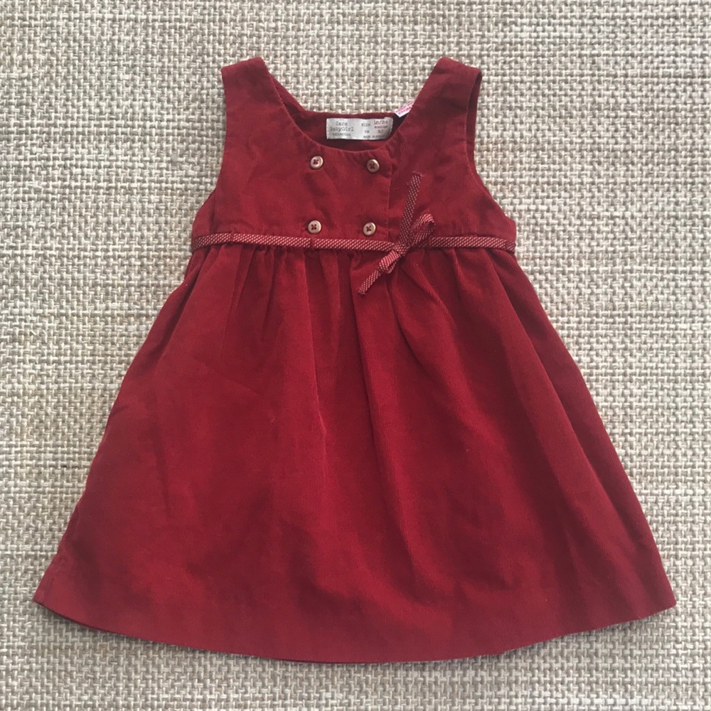 Zara Baby Corduroy Dress (size 18-24m)
